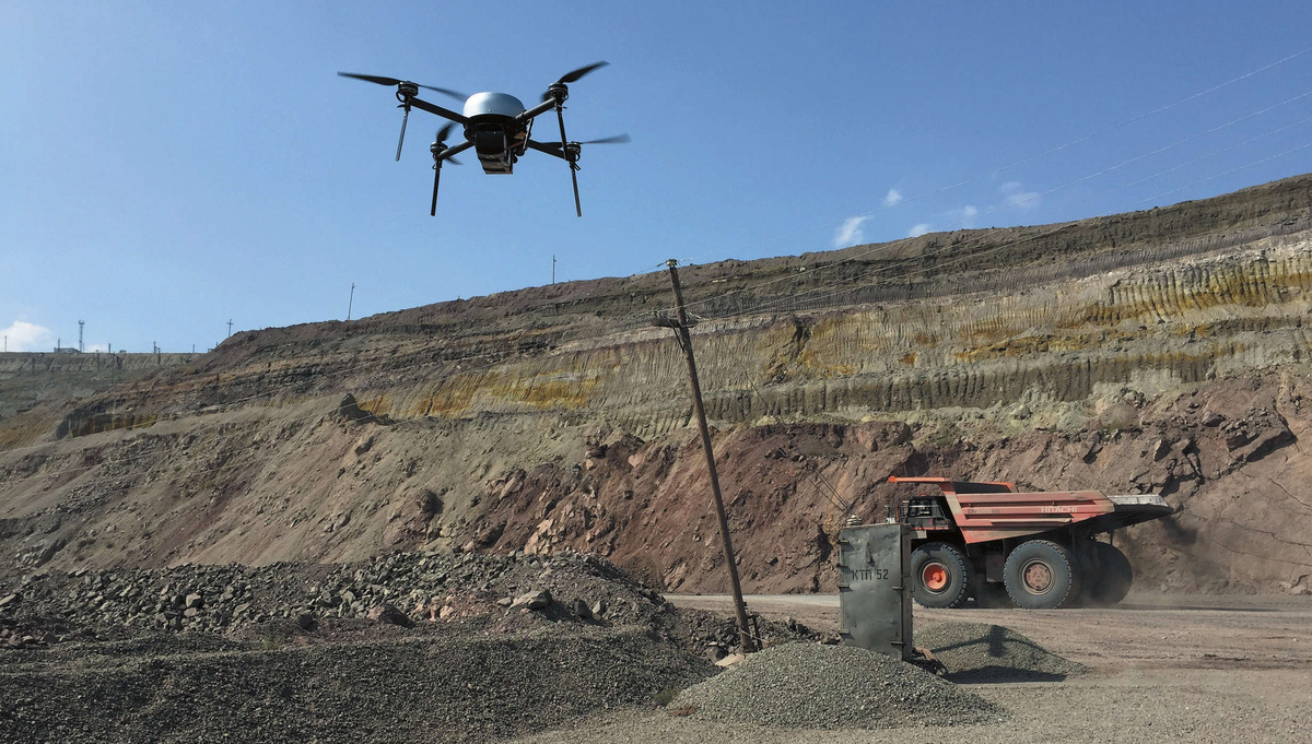 Использование беспилотных транспортных средств в карьерах по добыче полезных ископаемых